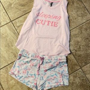 Sleeping cutie pj set
